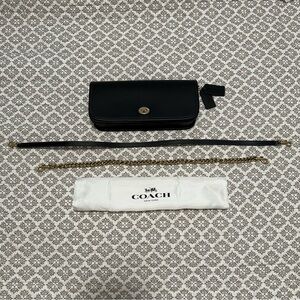 Coach Dinky Bag (Black/Brass)